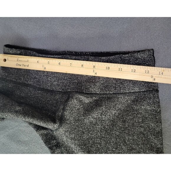 LULULEMON Womens 6 Wunder Under Herringbone Crop Leggings - Picture 6 of 9